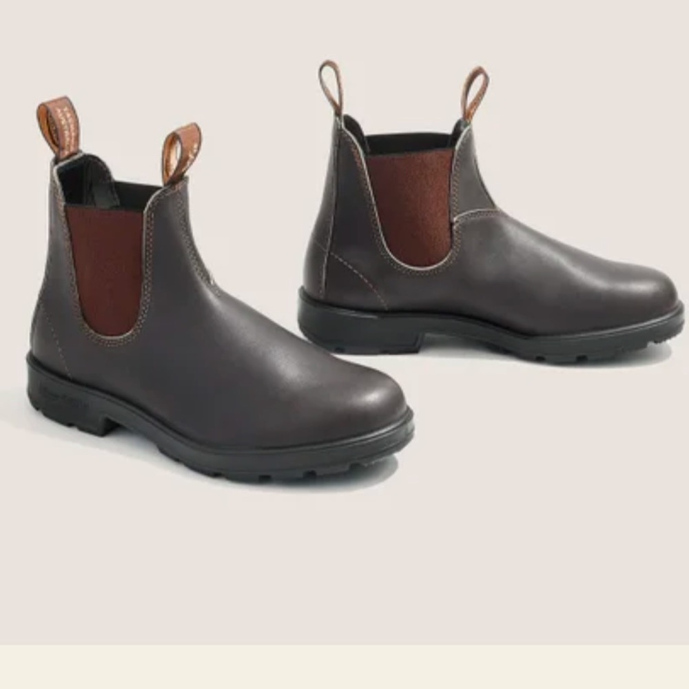 BLUNDSTONE 500 Chelsea Boot - Stout Brown - US Men’s 8, Wmn’s 10.5, AU 7.5